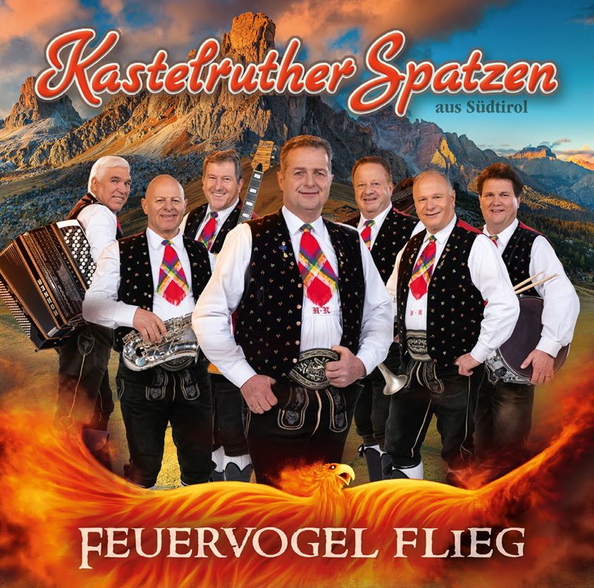 CD Cover Feuervogel flieg