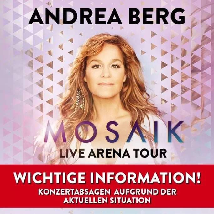 Andrea Berg Konzertabsagen