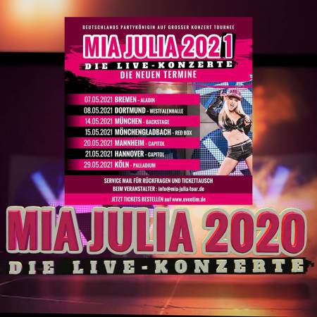 Mia Julia Konzerte 2020